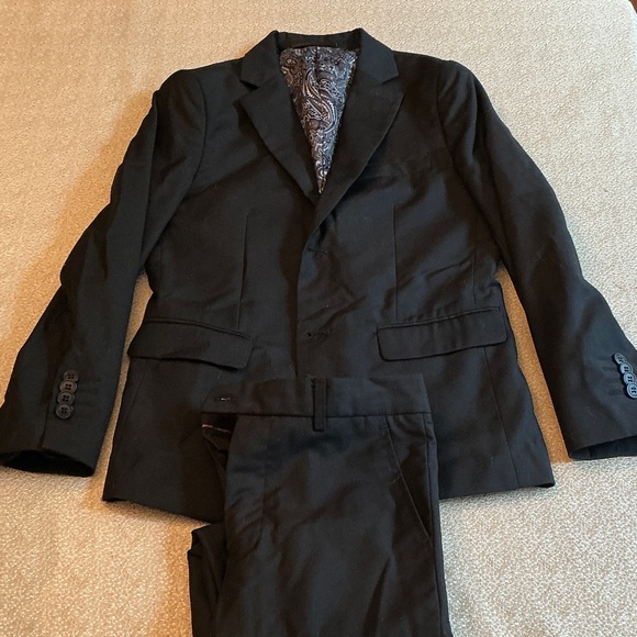 Isaac Mizrahi boys Black suit set